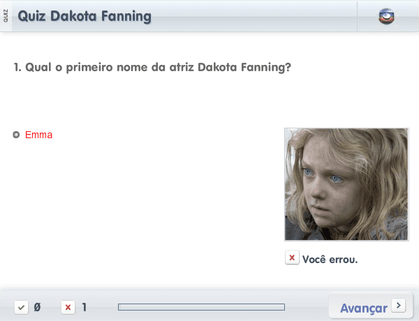 Quiz Dakota Fanning screenshot