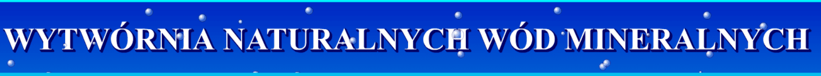 Wytwórnia naturalnych wód mineralnych Header screenshot