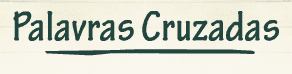 Soletrando Palavras Cruzadas