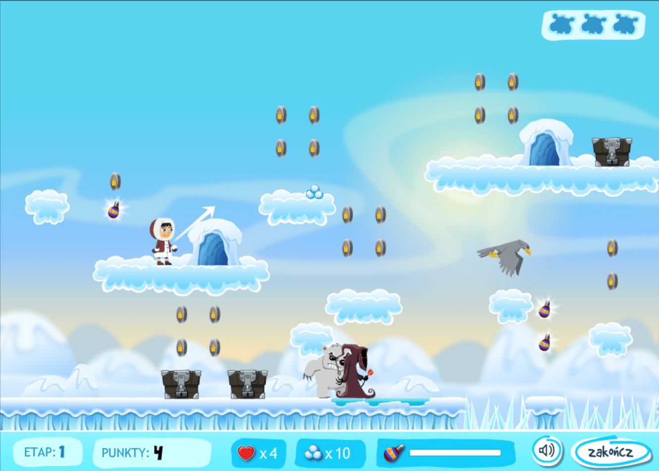 Kraina śniegu screenshot