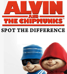 Alvin and the Chipmunks - Spot the Difference