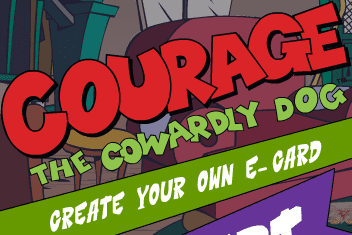 Courage the Cowardly Dog: Create Your Own E-Card