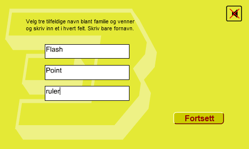 Personlighetstesten screenshot