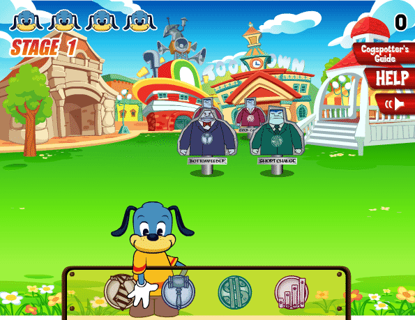 ToonTown Cog Target Practice screenshot
