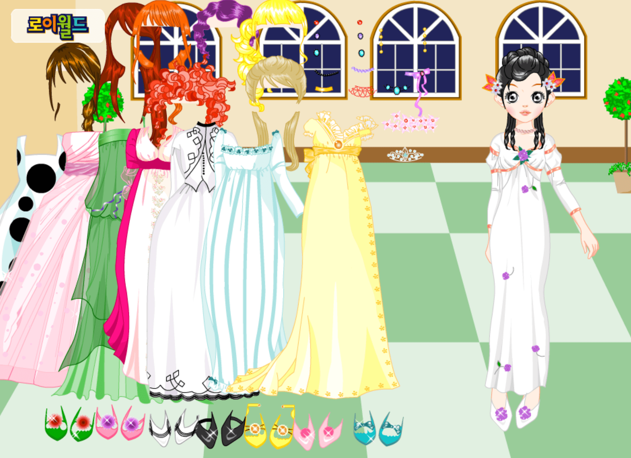 Roiworld Ballgown Dressup screenshot