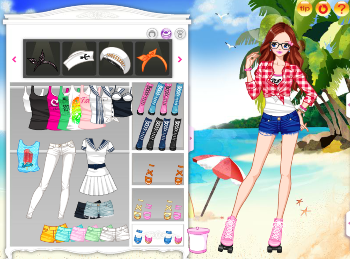 복고 썸머룩 screenshot