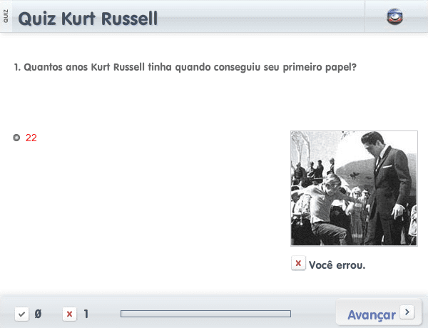 Quiz Kurt Russell screenshot