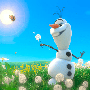 Puzzle: Olaf en el campo