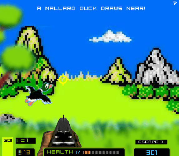 Destructoid's Doomed Duck Warrior screenshot
