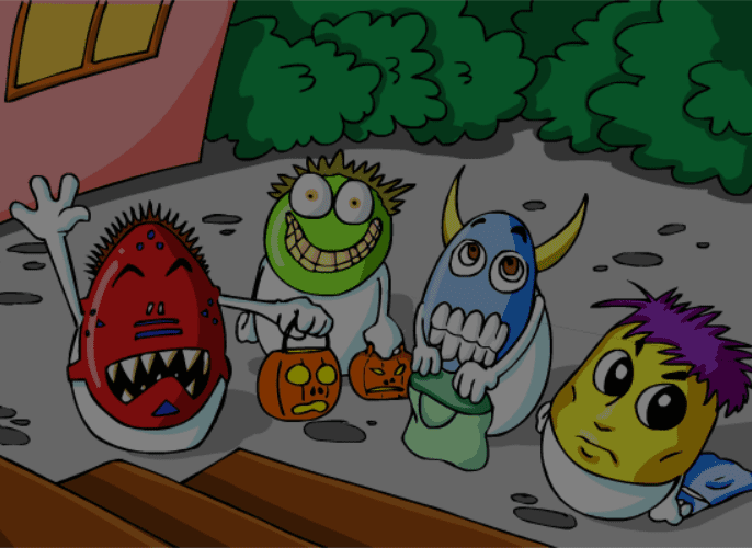 Huevo Cartoon: ¡Queremos Halloween! screenshot