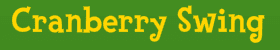 Cranberry Swing