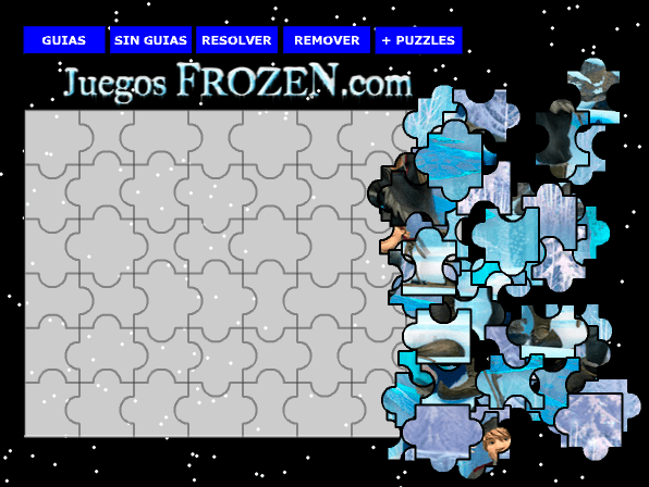 Puzzle: Elsa y Kristoff screenshot