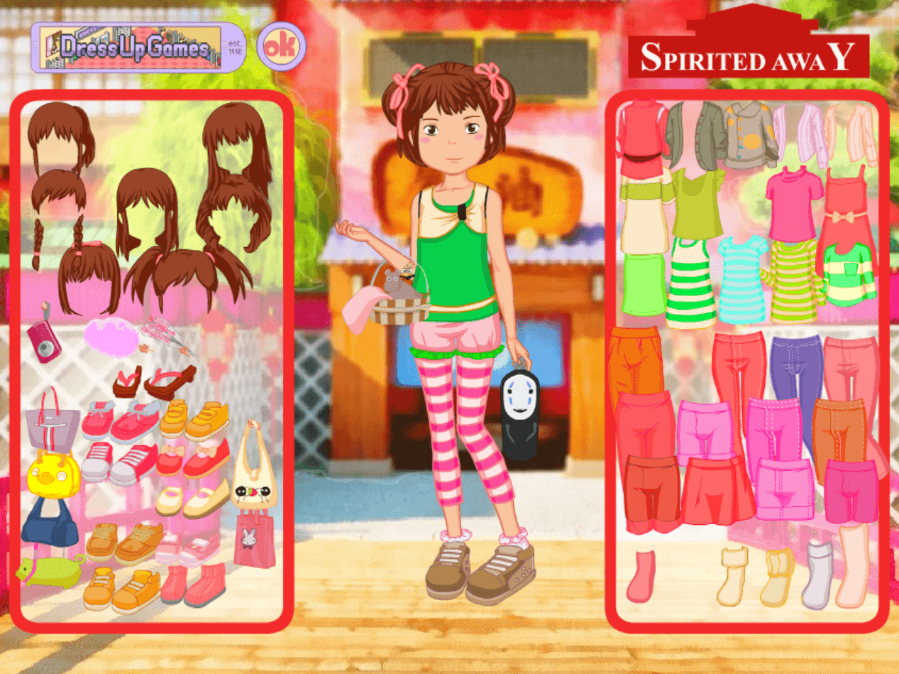 Chihiro from Spirited Away screenshot