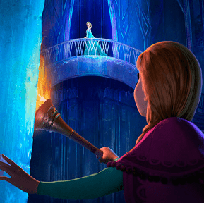 Puzzle: Anna y Elsa en el hielo