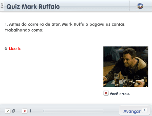 Quiz Mark Ruffalo screenshot