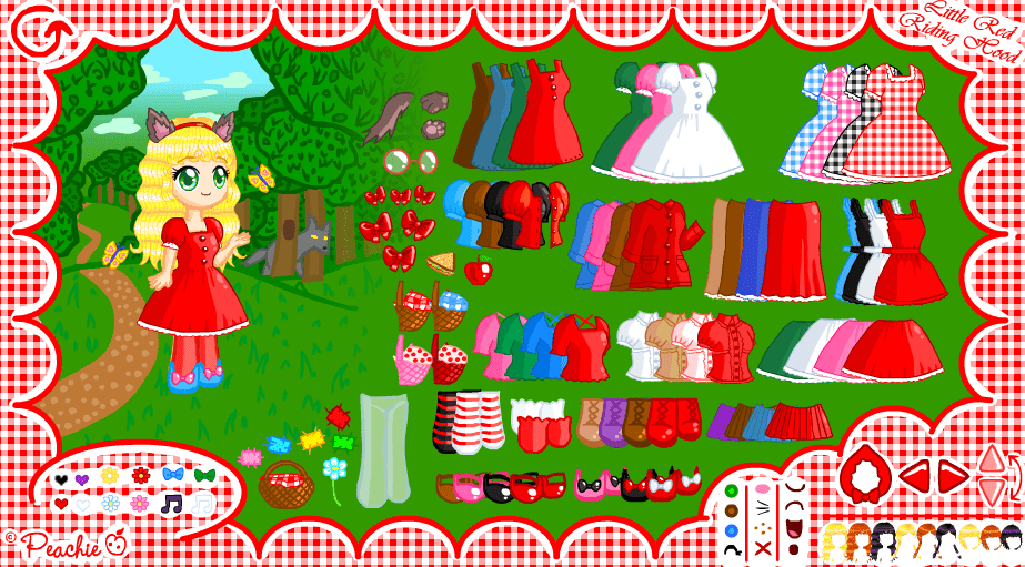 Little Red Riding Hood Dress Up screenshot