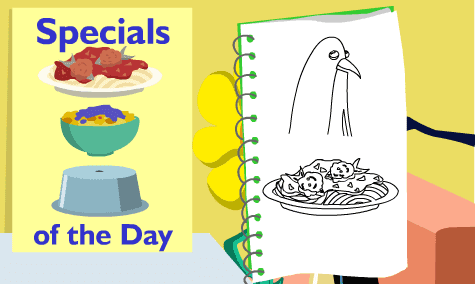 Oswald's Specials of the Day screenshot