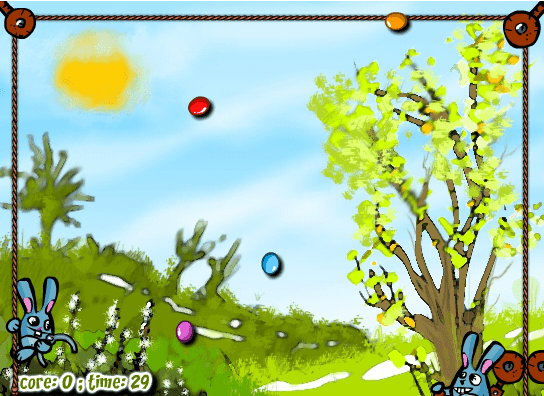 Bunny Catch Those Eggs screenshot
