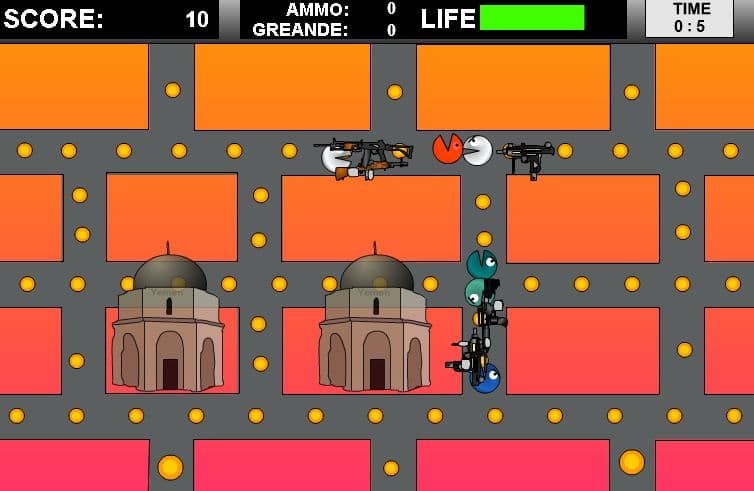 PacMan War screenshot