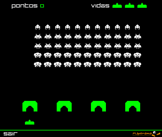 Space Invaders screenshot