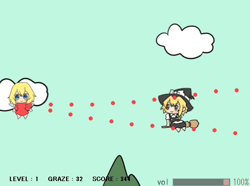魔理沙の一日一弾 screenshot