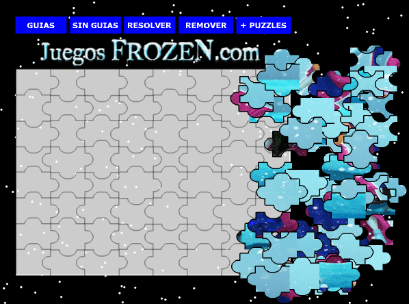 Puzzle: Frozen Anna screenshot