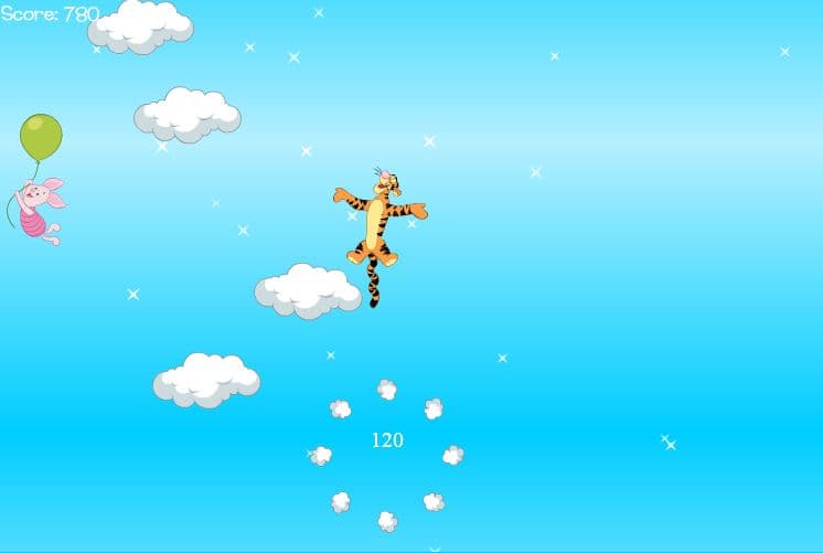 Tigger's Cloud Hop screenshot