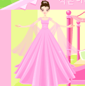 Pink Dollhouse Decoration