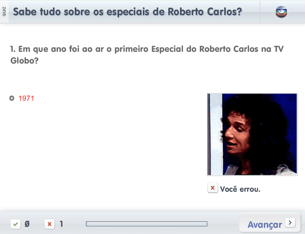 Sabe tudo sobre os especiais de Roberto Carlos? screenshot