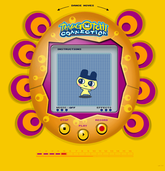 Tamagotchi Dance Game screenshot