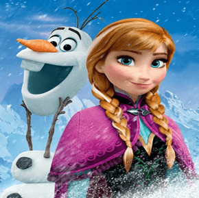 Puzzle: Anna y Olaf