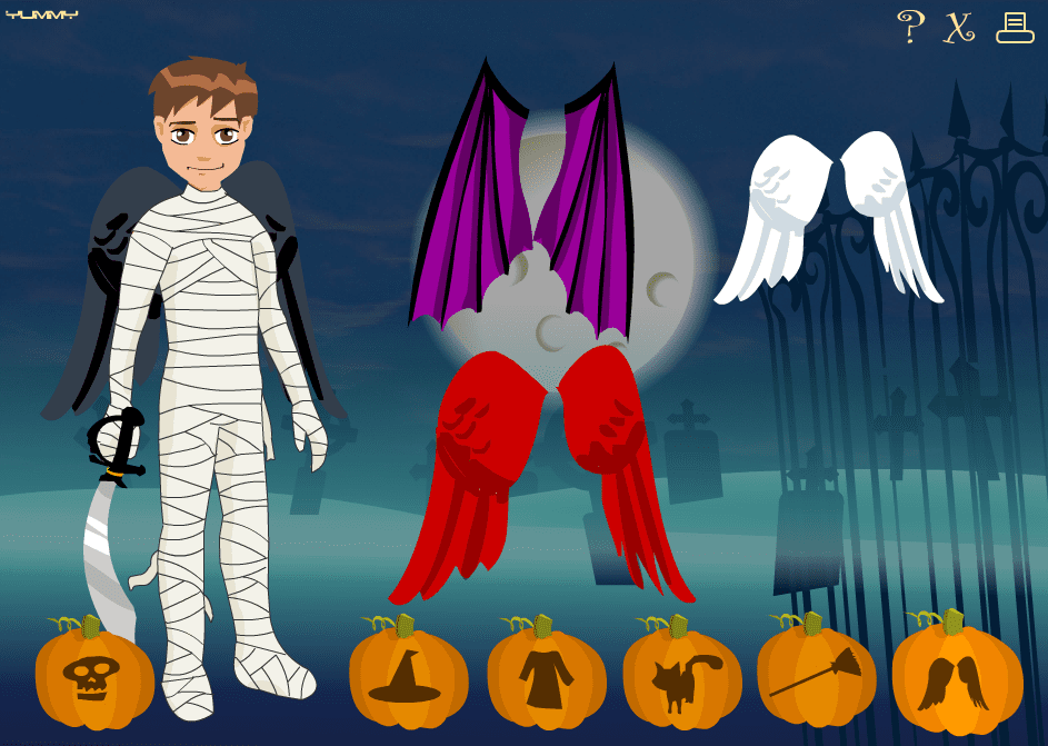 Kostium na Halloween screenshot