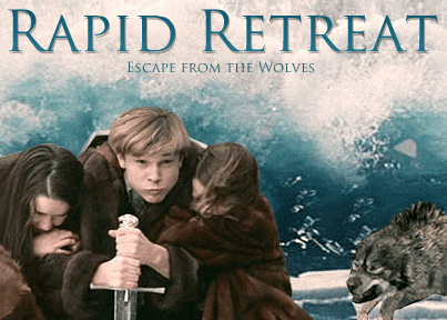 Rapid Retreat: Escape from the Wolves