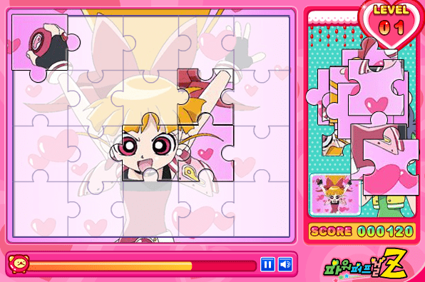 파워퍼프걸Z 맞추기 screenshot