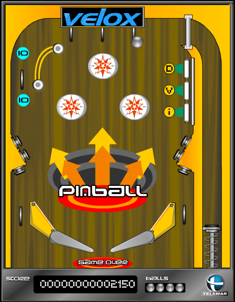 Pinball screenshot