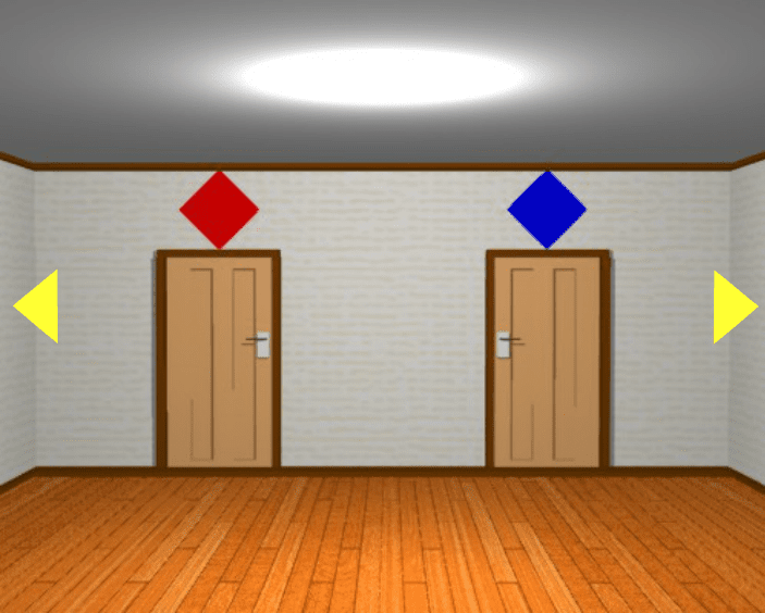 不思議な部屋からの脱出