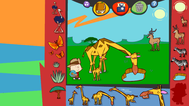 Stanley's Great Big Book of Everything: Giraffe screenshot
