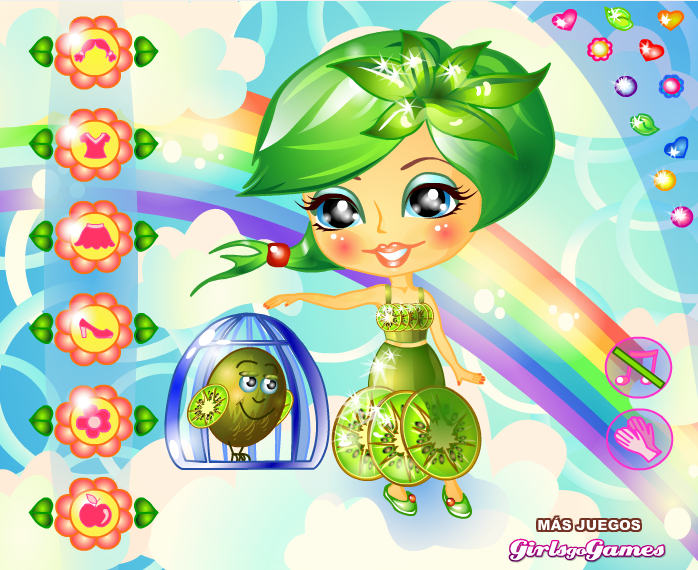Sweety Fruits Dress Up screenshot