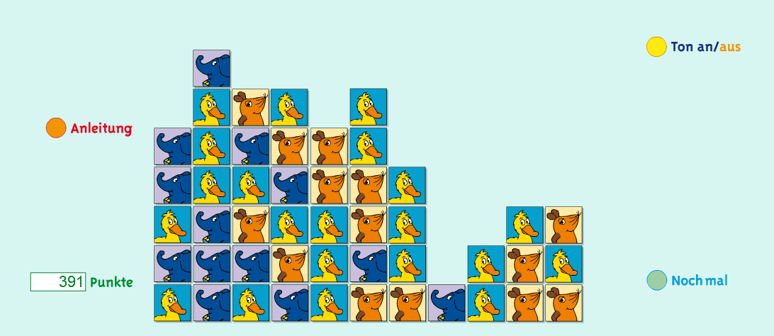 Kästchenspiel screenshot