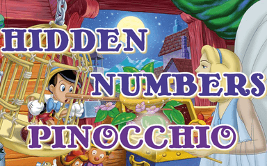 Hidden Numbers - Pinocchio