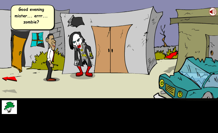 Obama Resident Evil screenshot