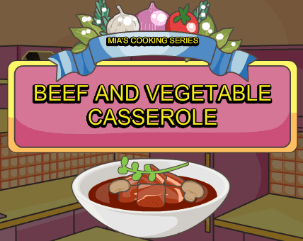 Mia Cooking Beef and Vegetable Casserole
