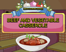 Mia Cooking Beef and Vegetable Casserole