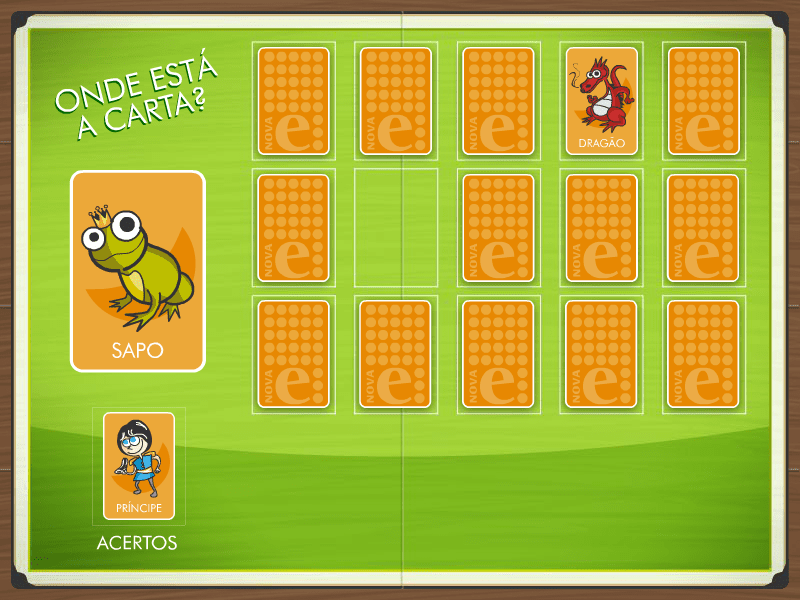 Jogo da Memória Nova Escola screenshot