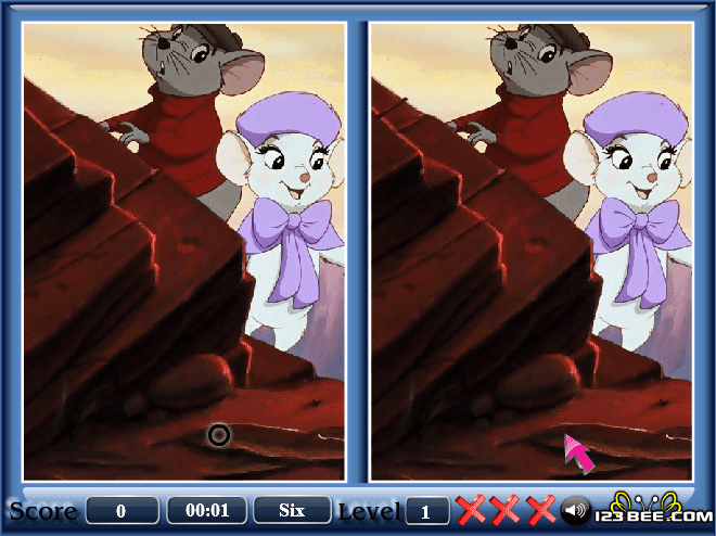 The Rescuers Down Under - Spot the Difference screenshot