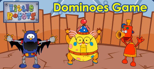 Little Robots: Dominoes Game