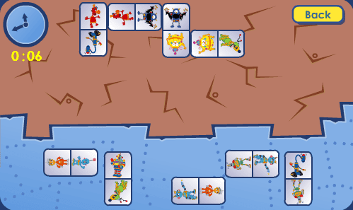 Little Robots: Dominoes Game screenshot