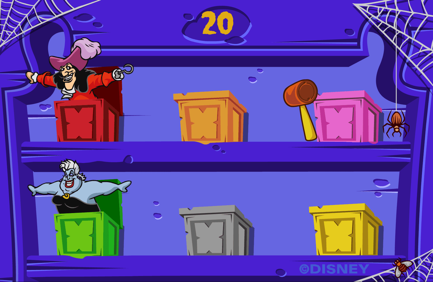 Disney's Villains Whack Attack screenshot