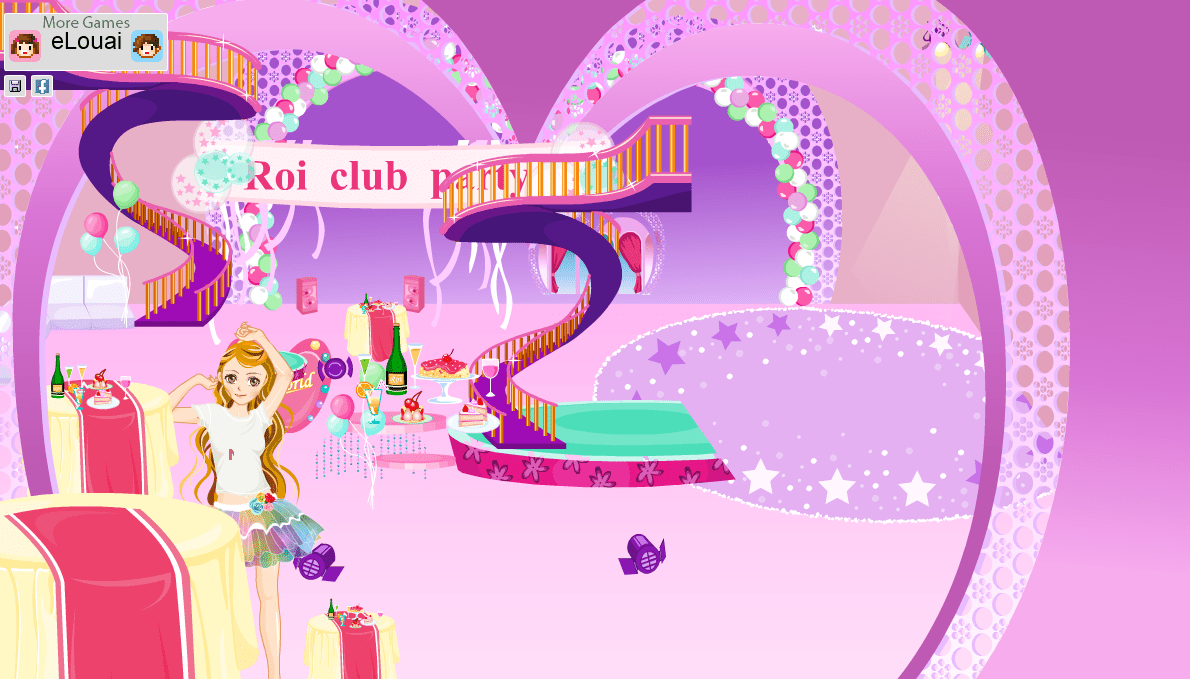 Roiworld Room Maker 027 Party Room screenshot