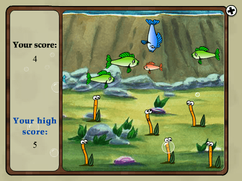 Franklin the Turtle's Squirmy Wormies screenshot